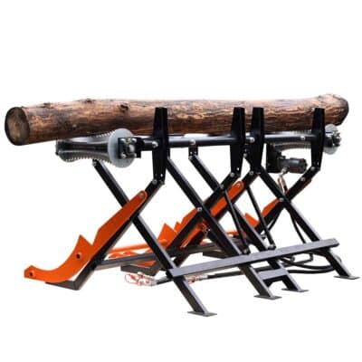 TMG-LLS16 1000 lb Hydraulic Log Lift for TMG-GLS16/20 Firewood Processor, Chain Drive Infeed, TMG-LLS16