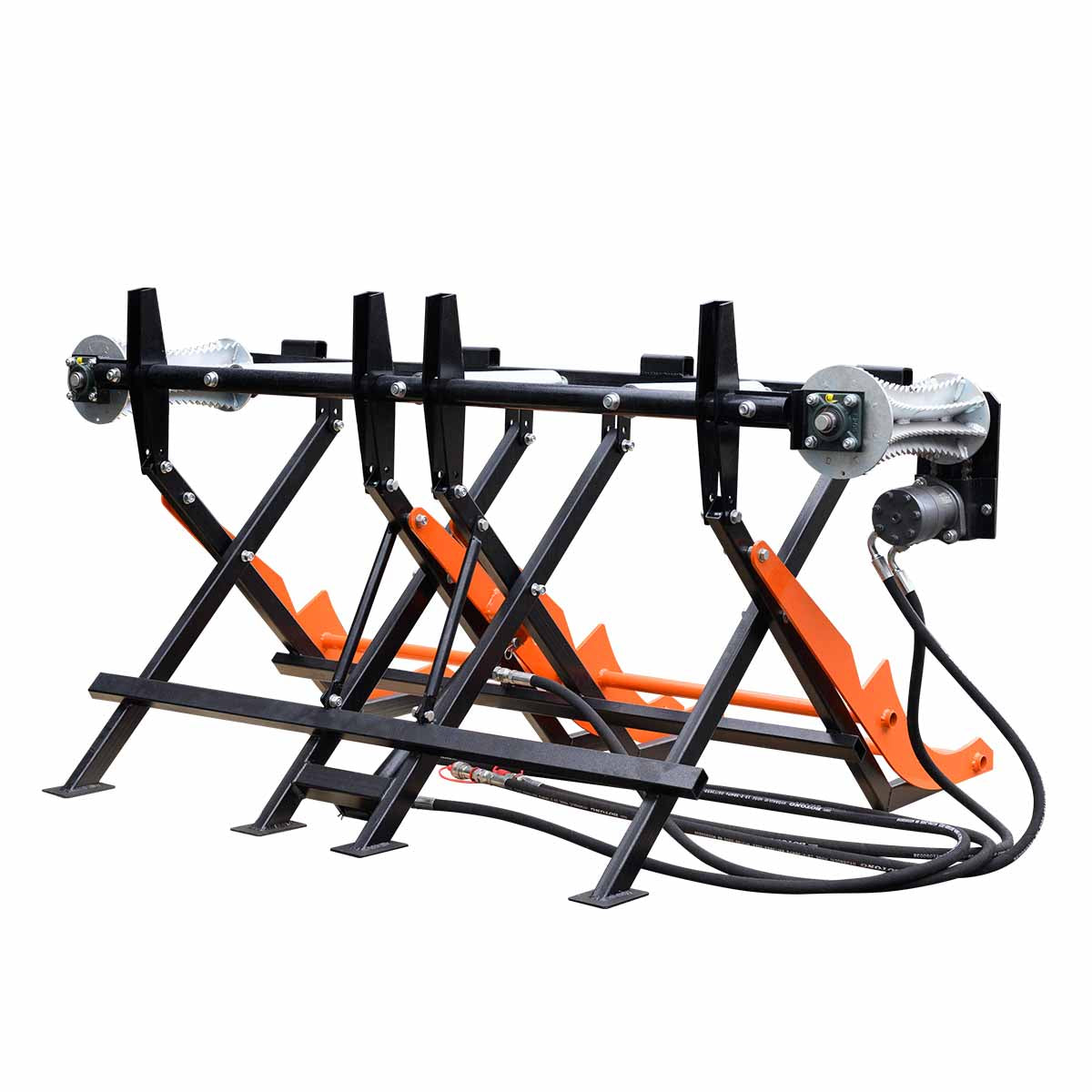 TMG-LLS16 1000 lb Hydraulic Log Lift for TMG-GLS16/20 Firewood Processor, Chain Drive Infeed, TMG-LLS16