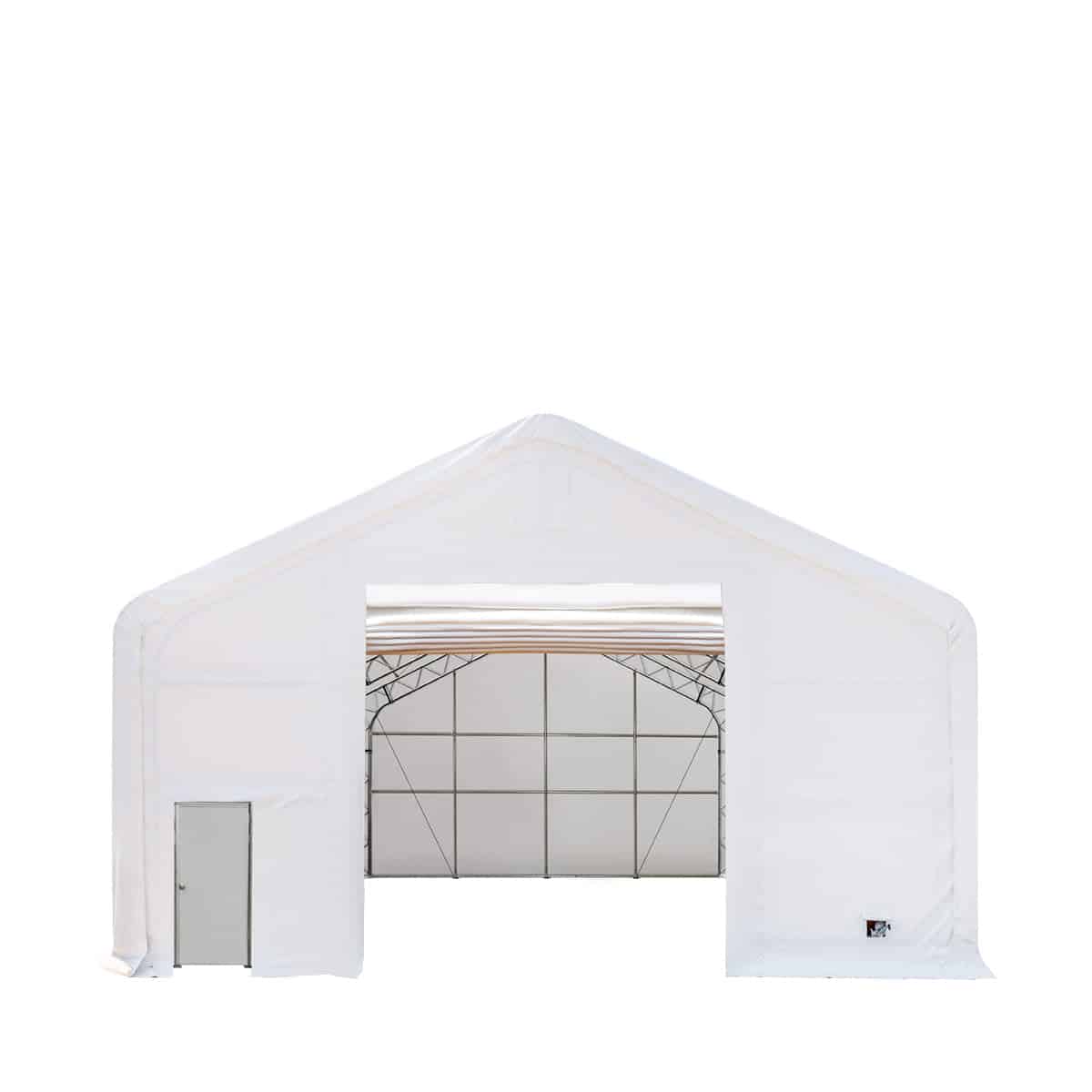 TMG-DT3042-BB 30' x 40' Dual Truss Storage Shelter with Heavy Duty 17 oz PVC Cover TMG-DT3042(Previously TMG-DT3041)