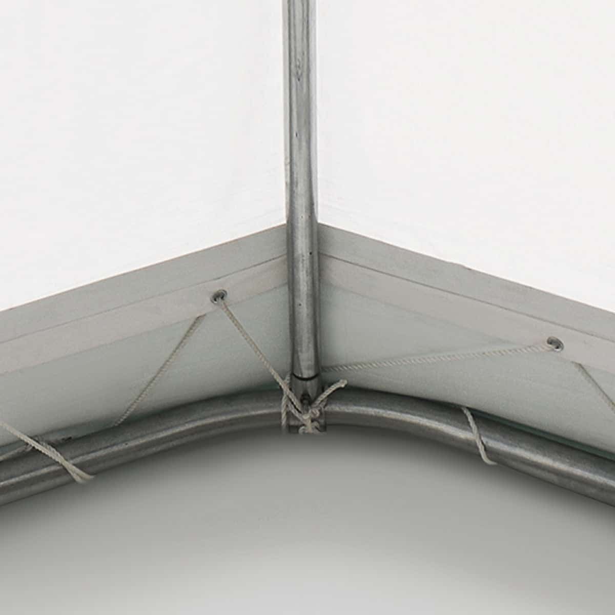 TMG-ST3042CE 30' x 40' PE Fabric Container Peak Roof Shelter TMG Heavy Series™, Fire Retardant, UV Protected TMG-ST3042C