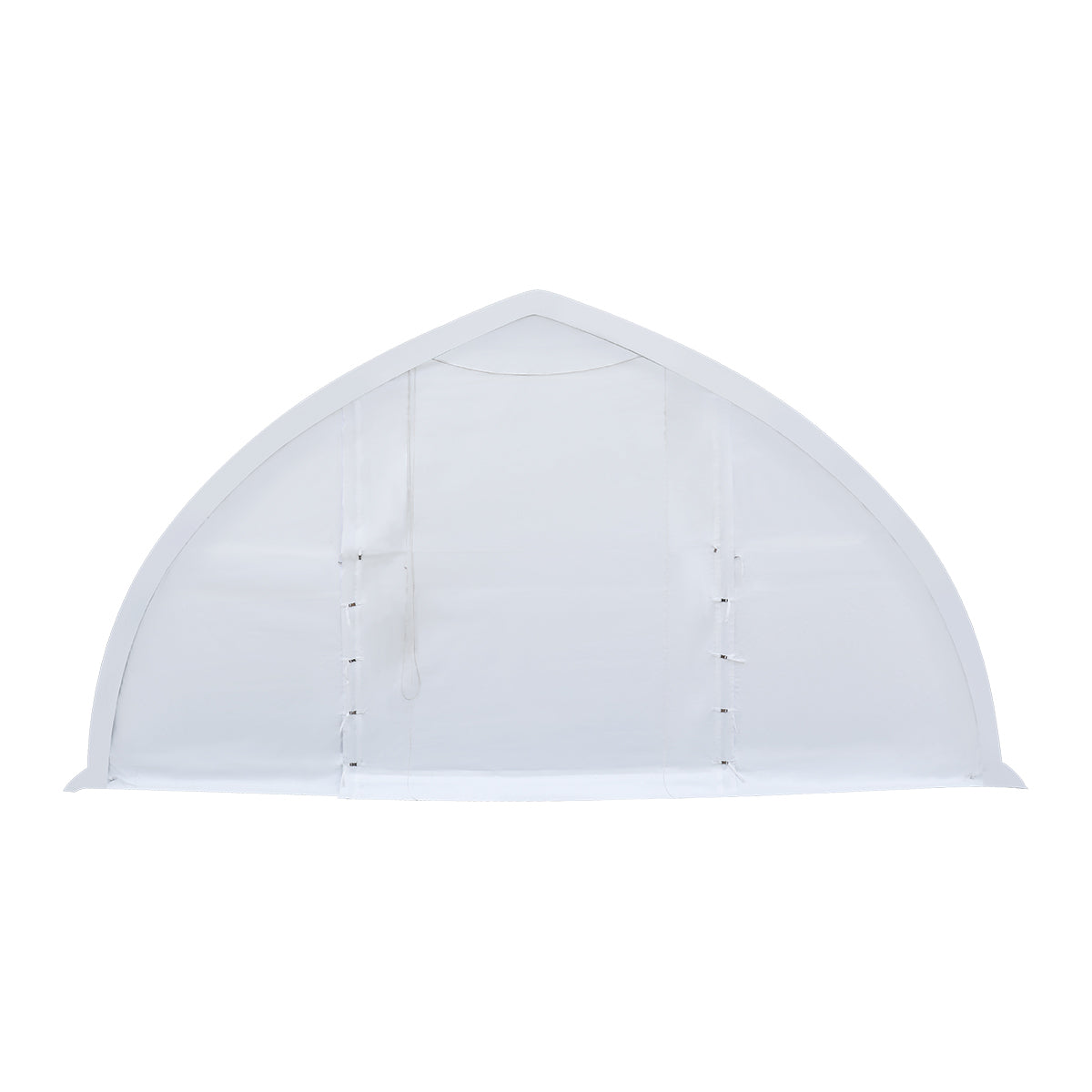 TMG-ST3042E 30' x 40' Peak Ceiling Storage Shelter with Heavy Duty 11 oz PE Cover & Drive Through Doors, TMG-ST3042E (Pr
