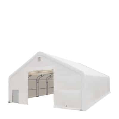 TMG-DT4042 40' x 40' Dual Truss Storage Shelter with Heavy Duty 21 oz PVC Cover & Drive Through Doors, TMG-DT4042 (Previ