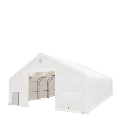 TMG-DT4062-BB 40' x 60' Dual Truss Storage Shelter with Heavy Duty 21 oz PVC Cover & Drive Through Doors, TMG-DT4062 (Pr