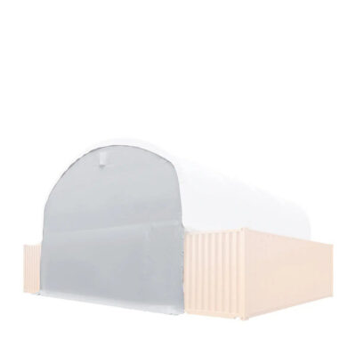 TMG-DT30BW9V Back End Wall Kit (for 9'6" High Cube Containers) for TMG-DT3020C and DT3040C Container Shelters, TMG-DT30B
