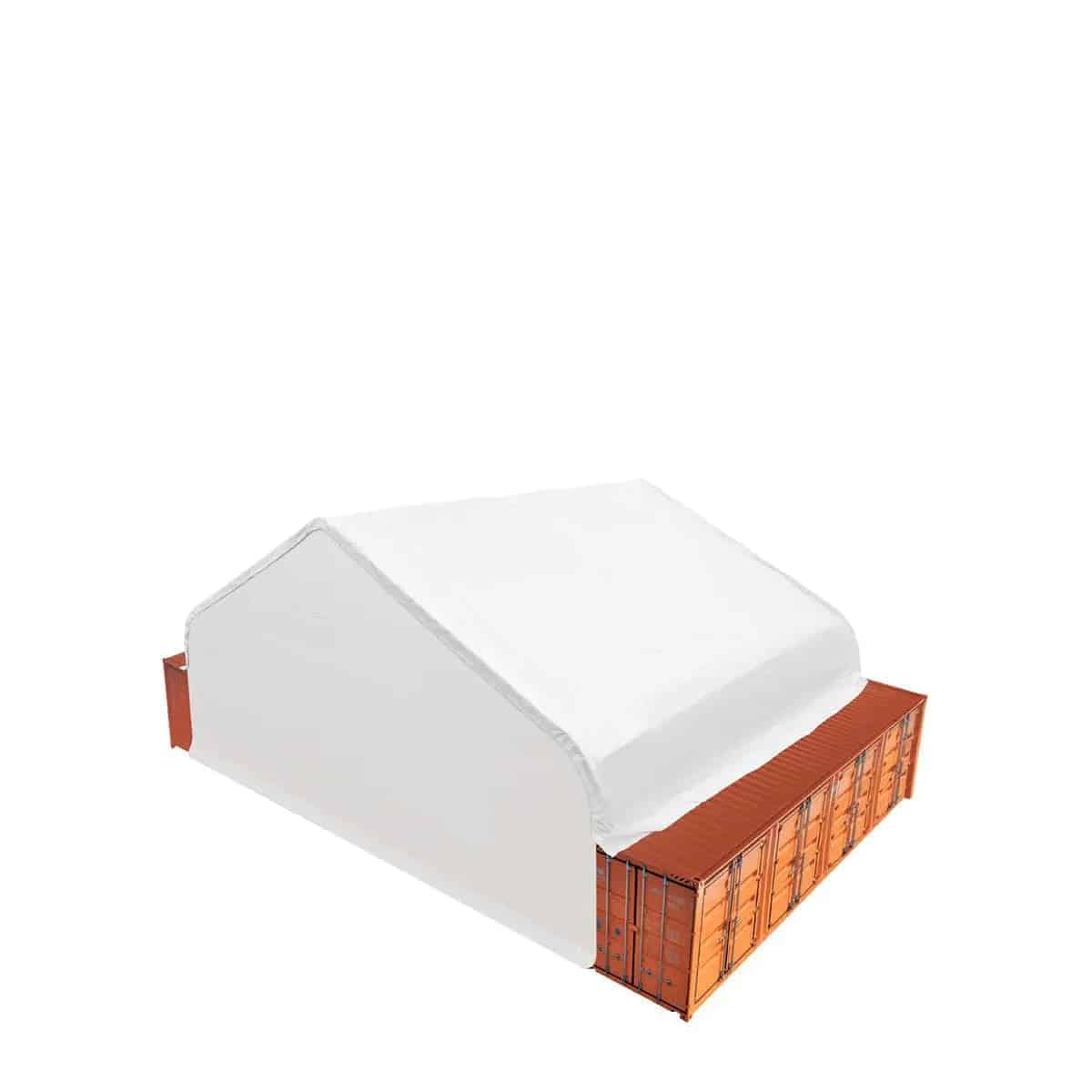 TMG-DT50BW8V Back End Wall Kit (for 8'6" Standard Containers) for TMG-DT50 Series Container Shelters, TMG-DT50BW8V