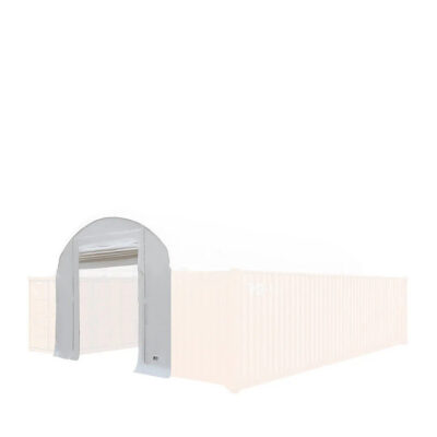 TMG-DT20FW8V Front End Wall Kit, Compatible with TMG-DT2041CV container shelters installed with the standard height cont