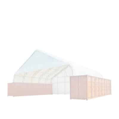 TMG-DT50FCF Front End Partial Drop Kit for TMG-DT50 Series Container Shelters, TMG-DT50FCF