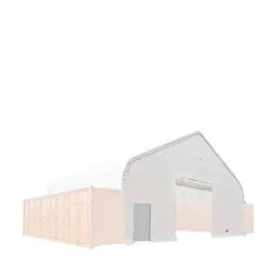 TMG-DT50FW9V Front End Wall Kit (for 9'6" High Cube Containers) for TMG-DT50 Series Container Shelters, TMG-DT50FW9V
