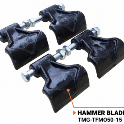 TMG-TFMO50/60/70-15-P/14 TMG-TFMO50/60/70-15 Hammer T Blades, Pack of 14, Hardware Included