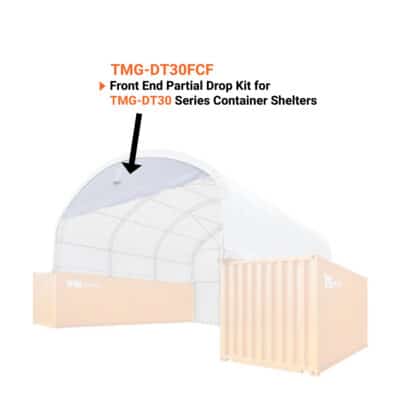 TMG-DT30FCF Front End Partial Drop Kit for TMG-DT30 Series Container Shelters TMG-DT30FCF