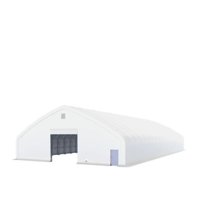 TMG-DT60120 TMG-DT6000 TMG Heavy Series™ 60' Wide Dual Truss Storage Shelter with Heavy Duty 32oz PVC Cover (available l