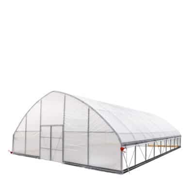 TMG-GH3040-V2 30' x 40' Commercial Tunnel Greenhouse with 6 Mil Clear Poly Covers and Roll-Up Sides TMG-GH3040-V2 (Previ