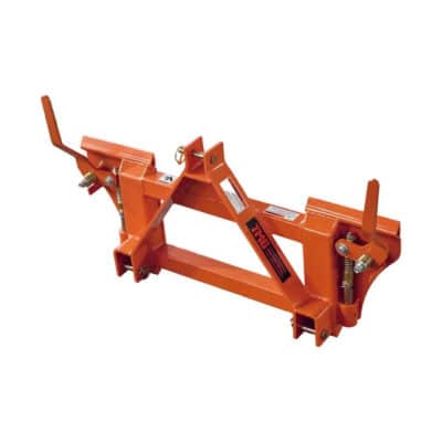 TMG-TQS04 3-Point CAT1 to Universal Quick Attach Adapter Skid Steers, 2200 Lb Capacity, 3-Point Hitch Connection, TMG-TQ