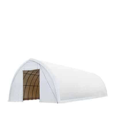 TMG-ST4081V TMG-ST4081V 40' x 80' Peak Ceiling Storage Shelter, Single Truss, 17oz Commercial Grade PVC Cover, 13' Wx 16