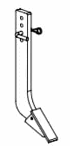 TMG-TLS60/72-20-P/6 TMG-TLS60/72-20 Plow Shovel Assembly, Pack of 6, Hardware Included.